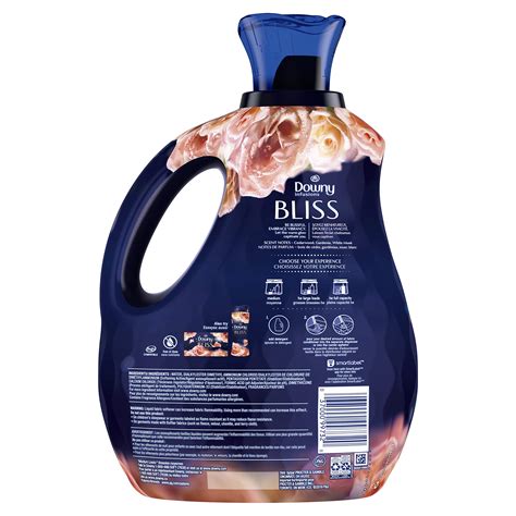 Downy Infusions Liquid Fabric Softener, Bliss, Sparkling Amber & Rose ...