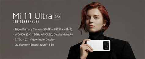 Mi 11 Ultra 5G (Ceramic Black, 12GB RAM, 256GB Storage) | Snapdragon ...