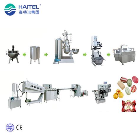 CE 3.5kw Automatic Hard Candy Making Machine Easy Operation