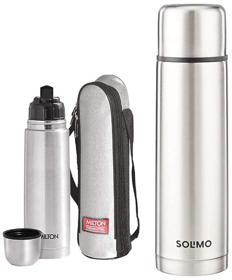 Milton Thermosteel Flip Lid Flask, 500 milliliters, Silver ...