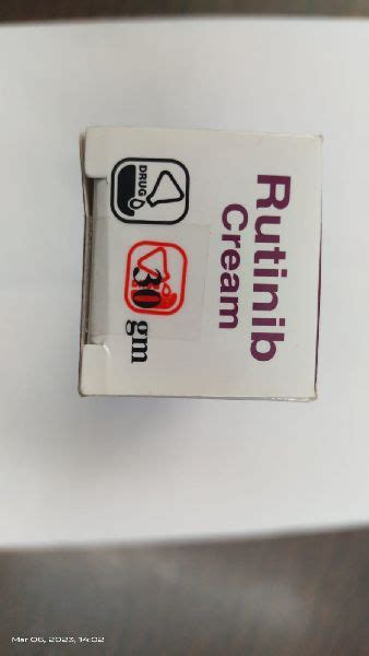 Wholesale RUTINIB CREAM Ruxolitinib Supplier in Mumbai India