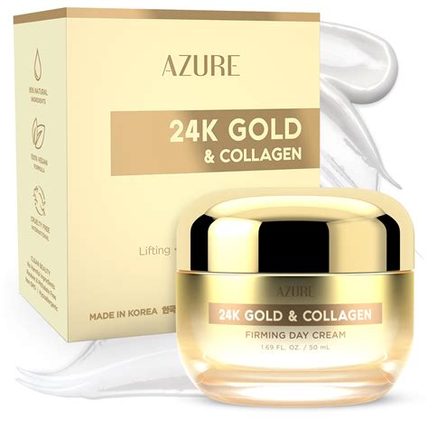Azure Dermatologist Tested 24k Gold And Collagen Face Moisturizer K ...