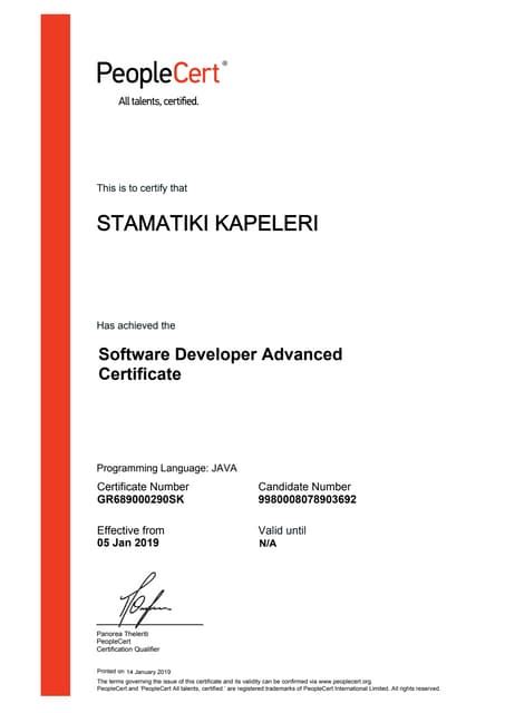 Image result for Software Development Certificate