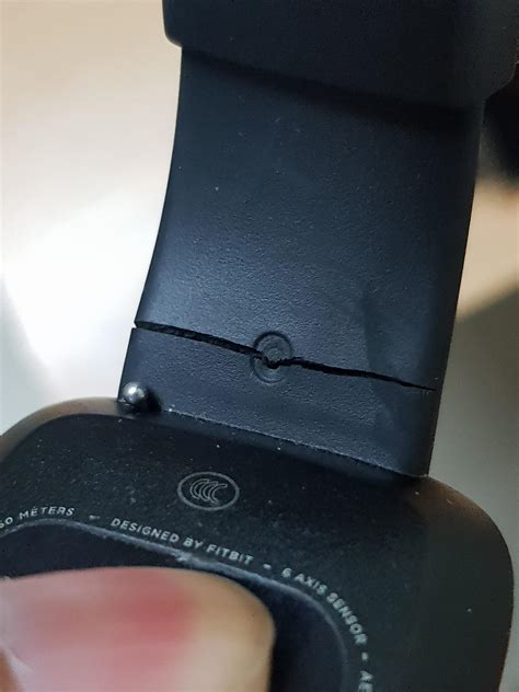 My Fitbit versa rubber band broke after 7 months. : r/fitbit
