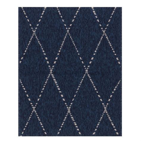 GAD Premium Indoor/Outdoor Drew Diamond Geometric Pattern Area Rug (2'7 ...