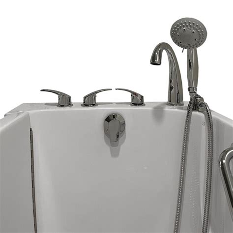 Total Care in Bathing BS Series 28-in x 52-in White Gel-coated ...