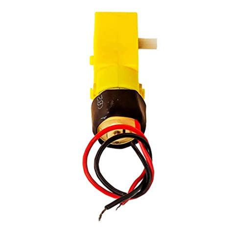 100 rpm Single shaft| Soldered Wire|Shrink wrapped| 3v-12v DC BO Motor ...
