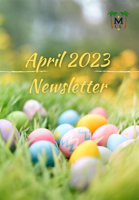 April 2023 McAllen Country Club Newsletter by mcallencountryclub4 - Issuu