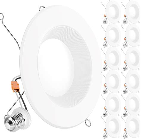 Brandclub - Sunco 12 Pack 6 Inch LED Recessed Light, Retrofit Downlight ...