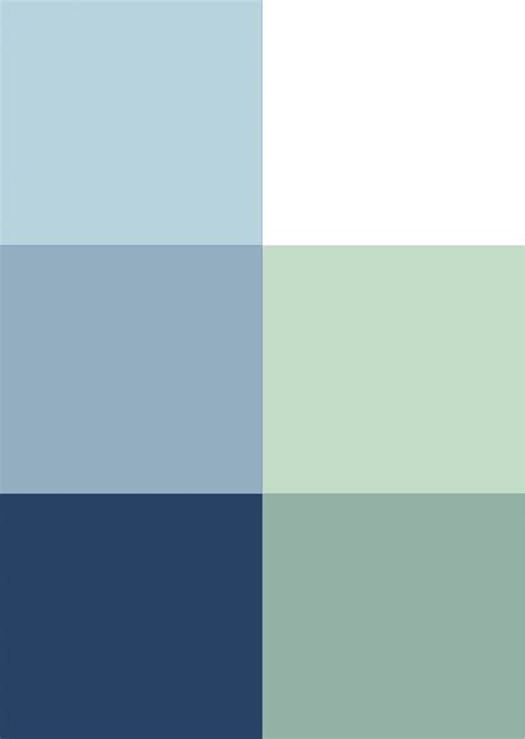 Sage Green and Aqua Color Palette