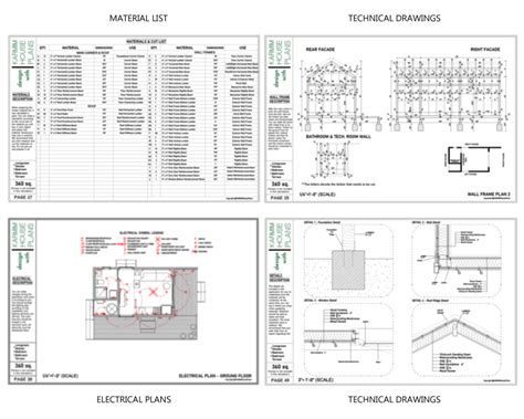 Modern Cabin House Plans, 12x20 Log Cabin Floor Plans - Digital Art