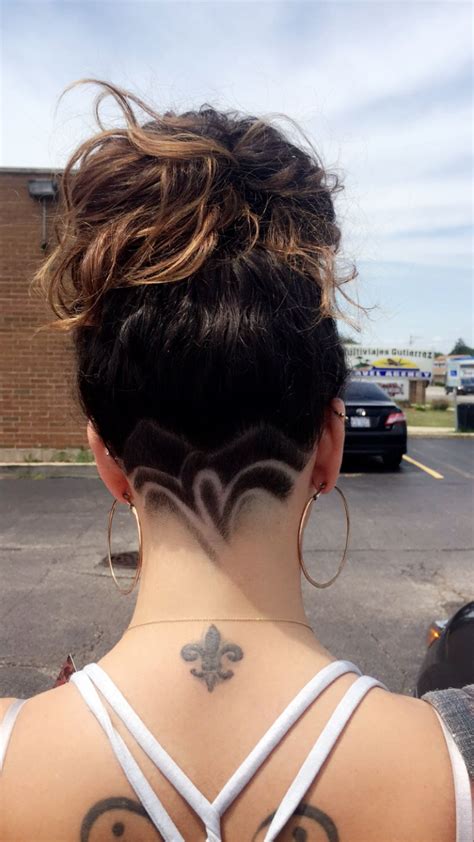 Undercut hair design | Undercut hairstyles, Undercut long hair, Shaved ...