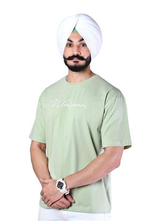 Seafoam Green Oversized T-shirt – Warsan