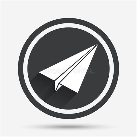 Paper Airplane Jet Shadow Stock Illustrations - 477 Paper Airplane Jet ...