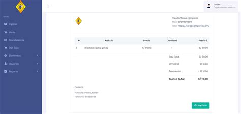Sistema De Ventas HTML/CSS Y JavaScript 的图像结果