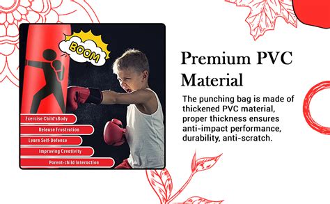 Buy Optifit® Inflatable Punching Bag for Kids Adults, Punching Bag ...