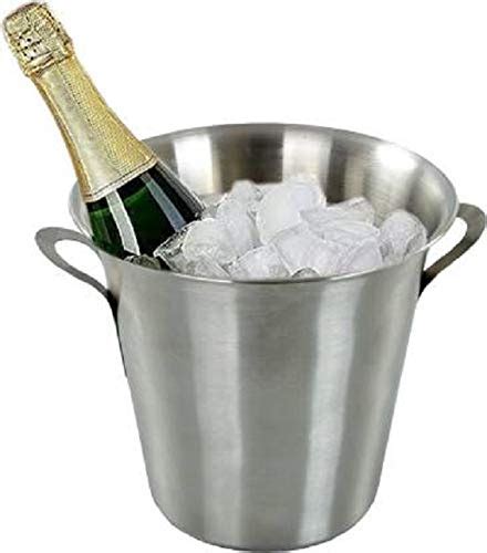 SWHF Premium Stainless Steel Champagne Bucket Steel Ice Bucket : Silver ...