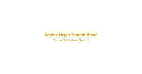 Gerdes-Meyer Funeral Home - Fairbury Obituaries & Services In Fairbury, Ne