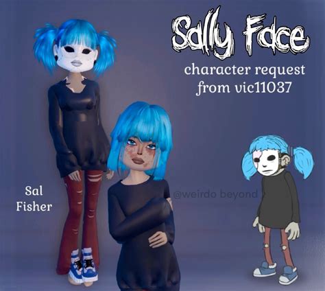 vic 😦’s character request!! | sally face | Sally face game, Face ...