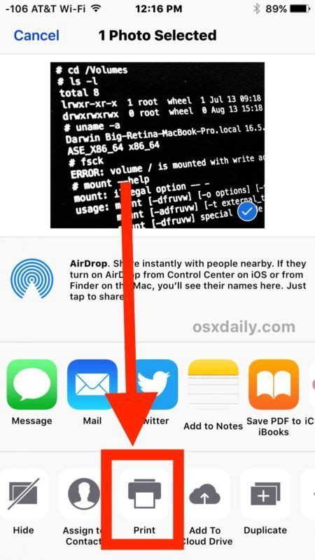 How to Convert a Photo to PDF from iPhone and iPad | OSXDaily | Converter, Ipad, Iphone