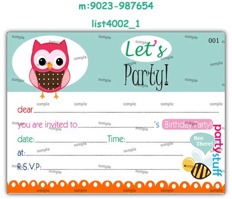 Bee theme designs in Tambola Housie, Props, Cards