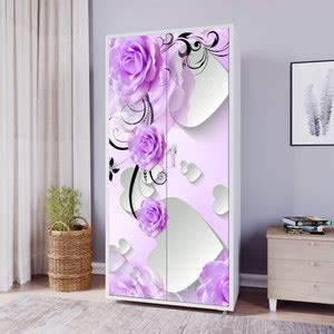 Maltose 213 cm Almirah sticker roll -MTAL005 - Wardrobe sticker 3D ...
