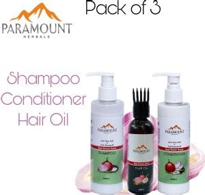 Paramount Herbals Red Onion red Seed Oil, Ultimate Hair Care Kit ...