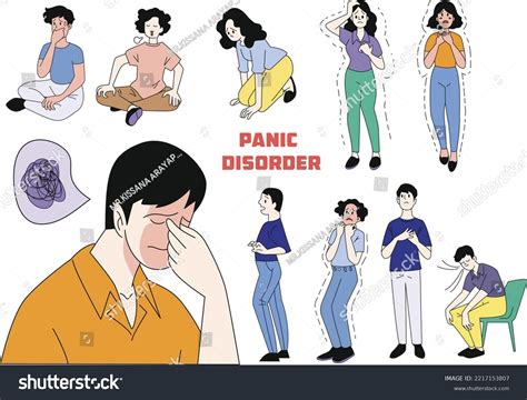 Persons Symptoms Panic Disorder Stock Vector (Royalty Free) 2217153807 | Shutterstock