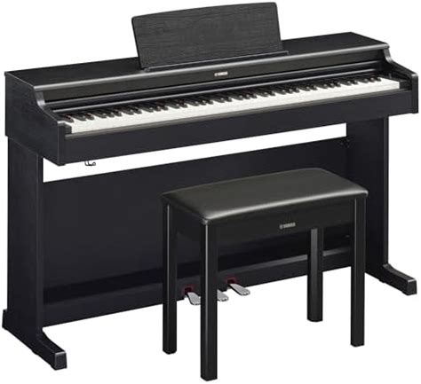 Yamaha Ydp165 Arius Series Digital Console Piano With Bench, Black - 88 ...