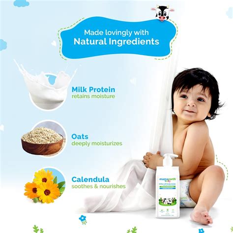 Mamaearth Milky Soft Body Lotion with Oats, Milk & Calendula - 400 ml ...