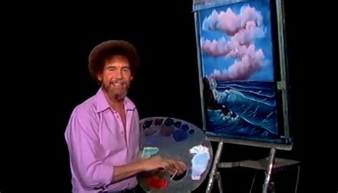 Bob Ross was an Air Force Drill Instructor before becoming television's ...