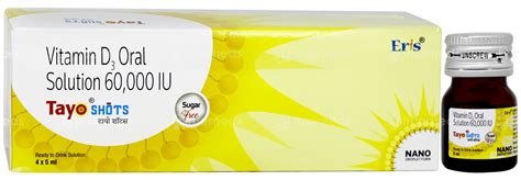 Tayo Shots Sugar Free Solution 5ml: Uses, Side Effects, Price & Substitutes