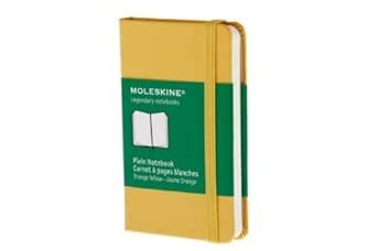 Moleskine Plain Notebook Orange Yellow : Moleskine: Amazon.in: Office ...