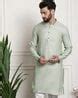 Buy Green Kurtas for Men by SOJANYA Online | Ajio.com