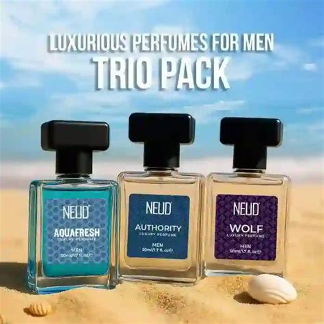 NEUD Luxury Perfume Gift Set for Men 3x50ml For Daily and Party Use ...