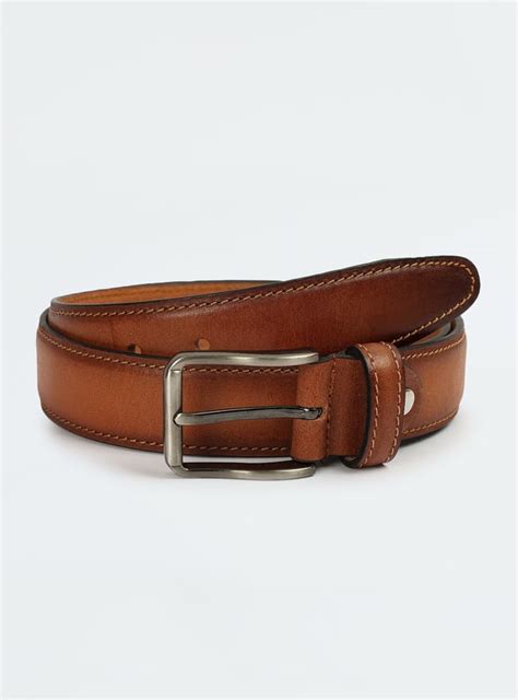 Buy Men Solid Leather Formal Belt Online at just Rs. 699.0 ...