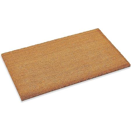 Onlymat Natural Coir Solid Brown Rectangular Door Mat, Waterproof, Low ...