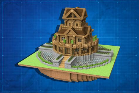 Image result for Minecraft Cliff House Builds Tutorials