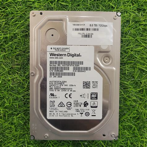 Western Digital 0B36443 8TB SAS 12Gbps 3.5 Inch Hard Disk (Refurbished ...