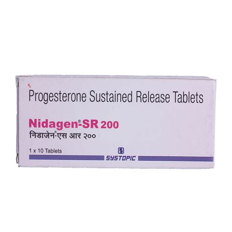 Nidagen SR 200 Tablet | Uses, Side Effects, Price | Apollo Pharmacy