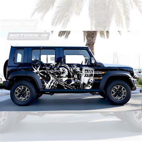 Warrior Series SUV Car Graphics for Ultimate Style | Motorik Detailing