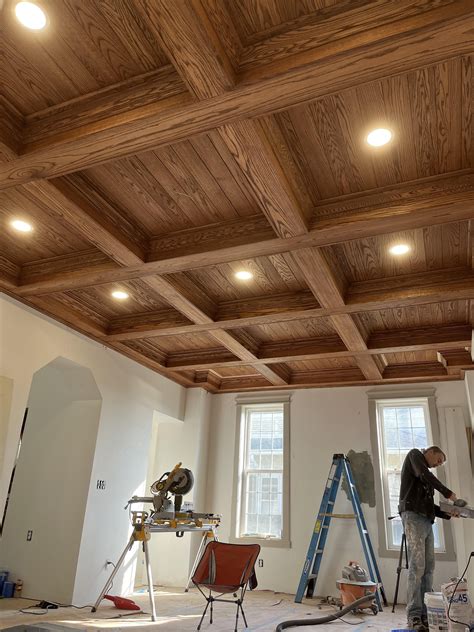 Coffered Ceiling Detail