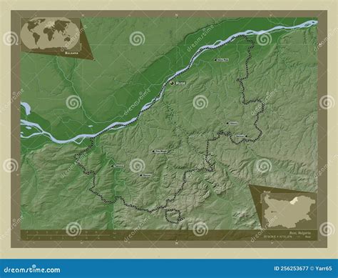Map Of Ruse Bulgaria