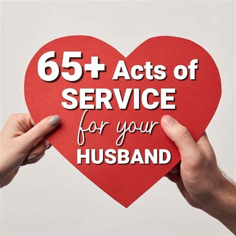 68 Acts of Service Ideas for Your Husband (If That's His Love Language!)