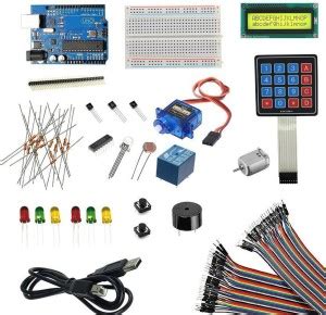 SPECTRACORE Arduino UNO Project Starter Kit for Arduino w/UNO R3 ...
