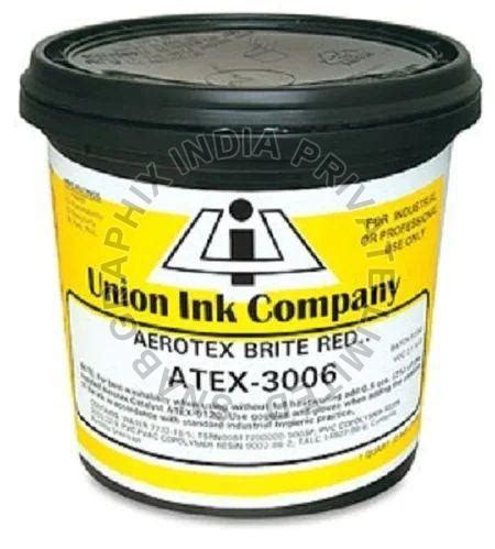 Atex-3006 Union Screen Printing Ink Supplier from Bangalore