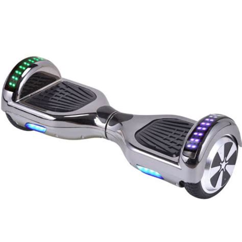 Two Wheel Balancing Board, Hoverboard - 6.5 Inch - With LED Lights ...