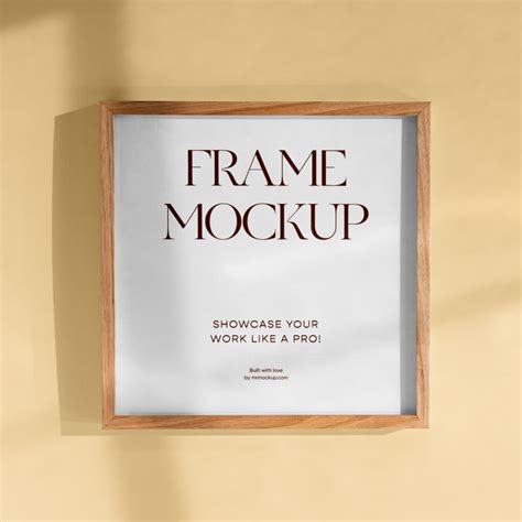 Free Frame Mockups — Mr.Mockup