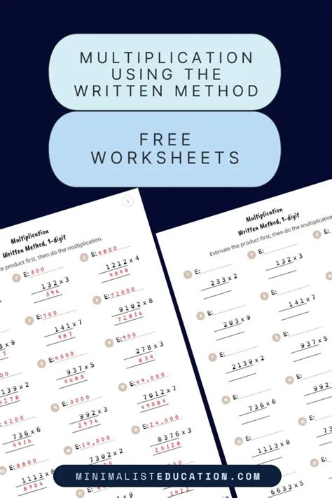 Image result for Written Method for Multiplication