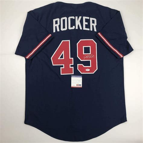 John Rocker Autographed Memorabilia | Signed Photo, Jersey ...